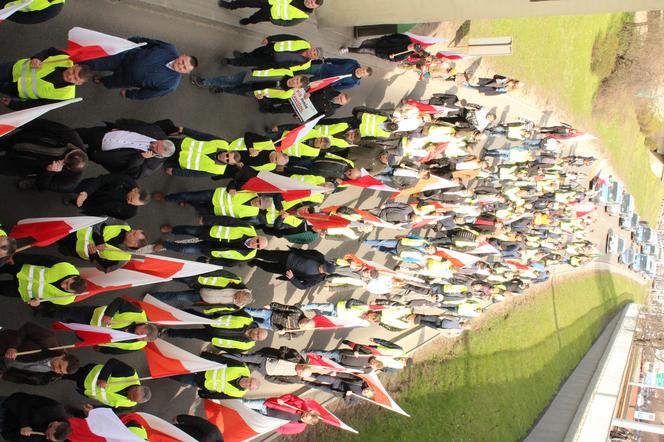 Rolnicy protestują w Gdańsku