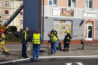 Pali się budynek Panoramy Leszczyńskiej w Lesznie