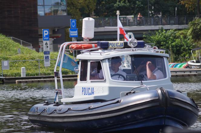 Obchody Święta Policji na Wyspie Młyńskiej w Bydgoszczy