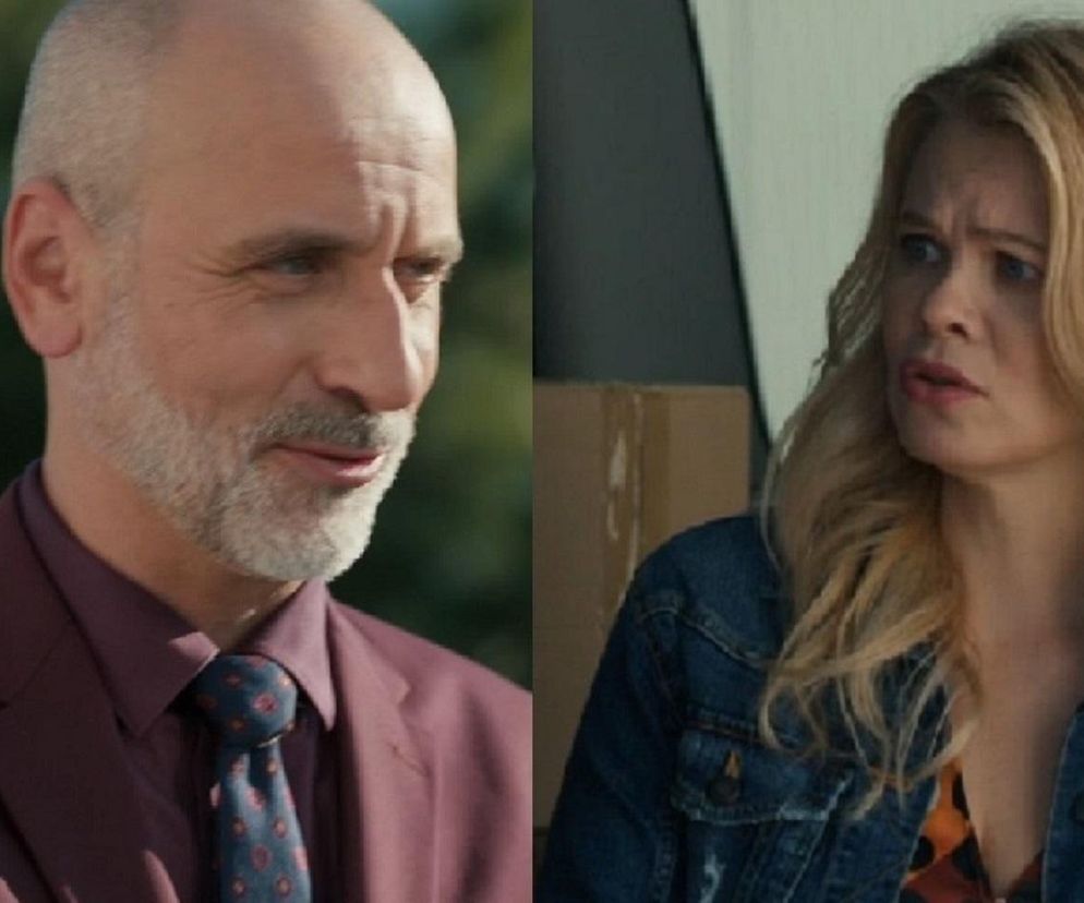 Barwy szczęścia, odcinek 3138. Kornel (Jakub Bohosiewicz), Sławka (Ewelina Serafin)