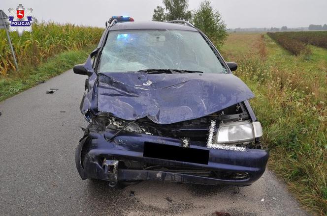 Śmierć kierowcy, który zaparkował auto na poboczu [ZDJĘCIA]