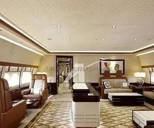 Luksusowy samolot Trumpa! Złote ściany, luksus aż kapie!