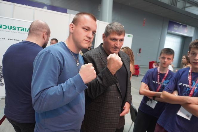 Andrzej Gołota na Targach Boksu w Kielcach