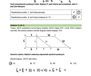 Egzamin ósmoklasisty 2025 - matematyka