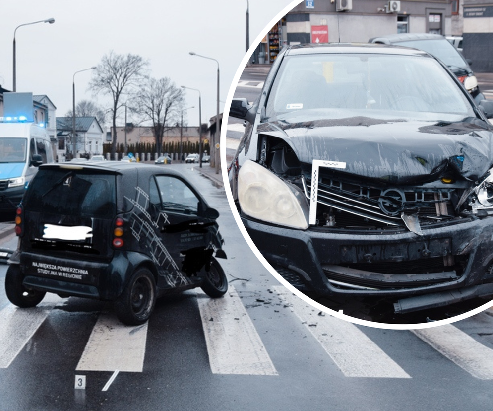 Potworna czołówka w Radomiu. 31-latka spowodowała wypadek i uciekła, ale… wróciła i przyznała się do winy