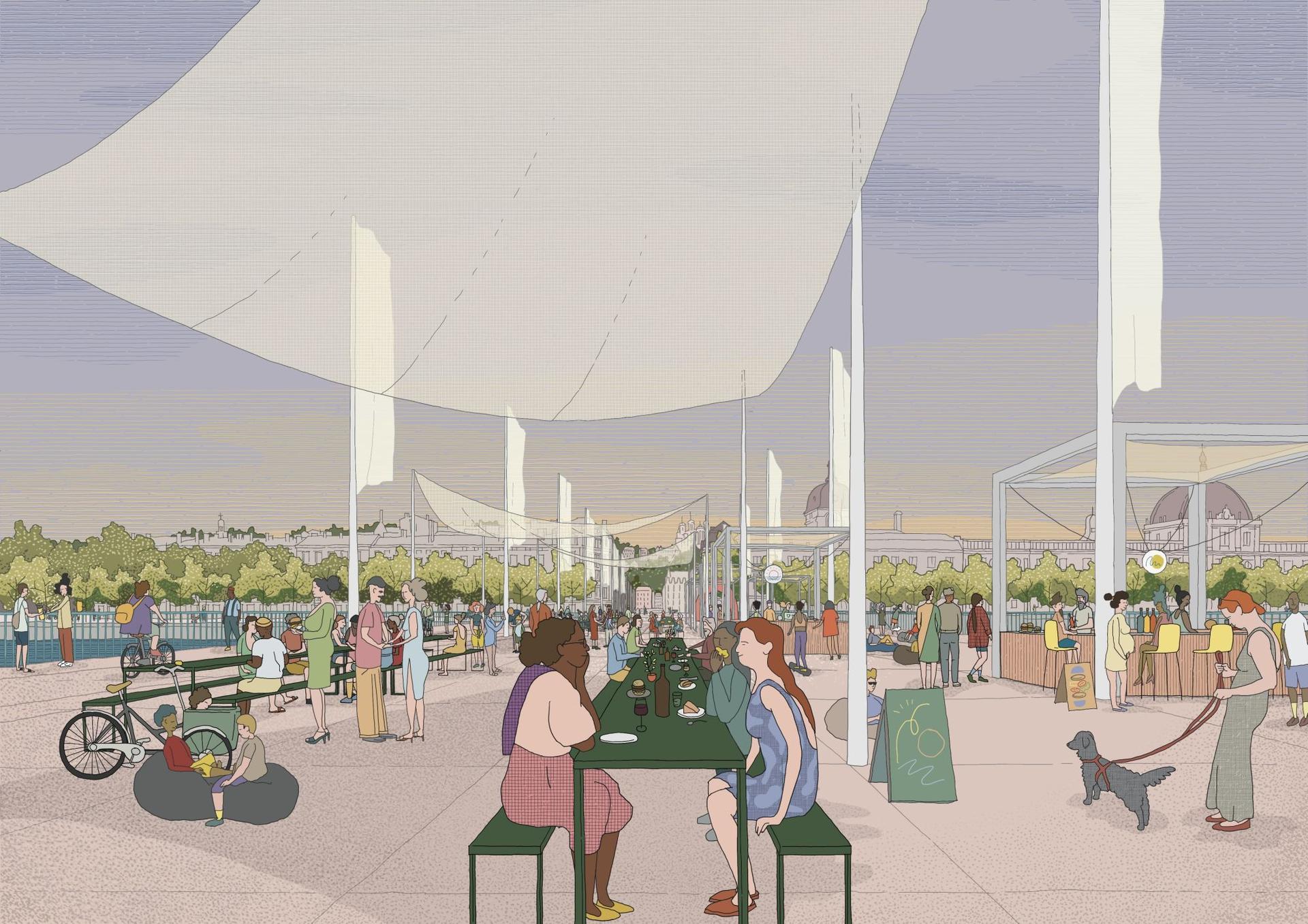 Wizualizacja architektoniczna tworzona odręcznie