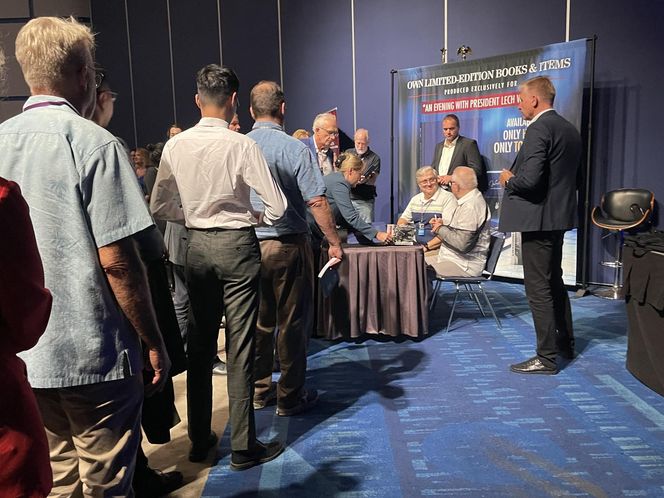 Lech Wałęsa podbił Teksas