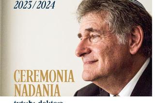 Dyplom doktora honoris causa KUL dla rabina Abrahama Skórki