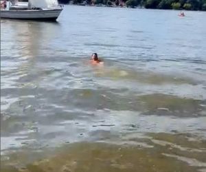 Gorące nagranie Anny Popek! Bikini, słońce i wodna przygoda