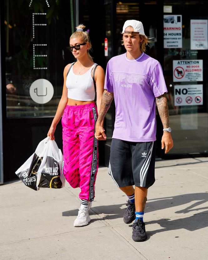 Hailey Baldwin całuje Justin Bieber