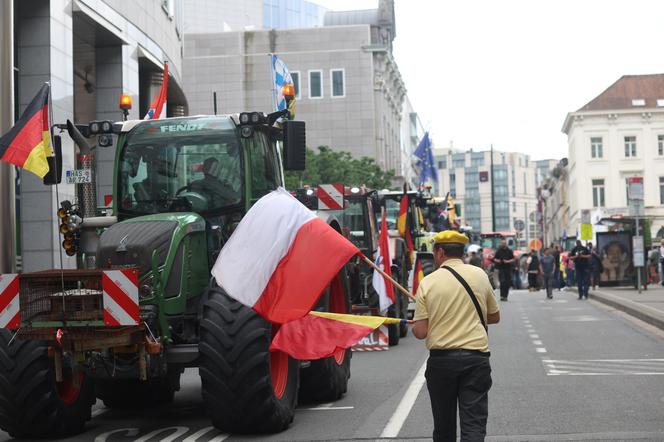 Protest rolników w Brukseli - 4 czerwca 2024 r.