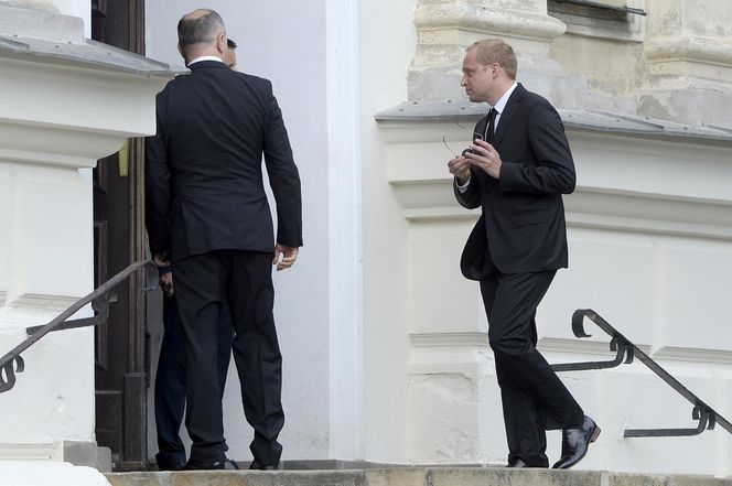 Gwiazdy pożegnały Jana Kulczyka: Piotr Adamczyk 