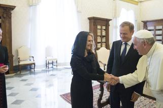 DONALD TUSK Małgorzata Tusk papież Franciszek