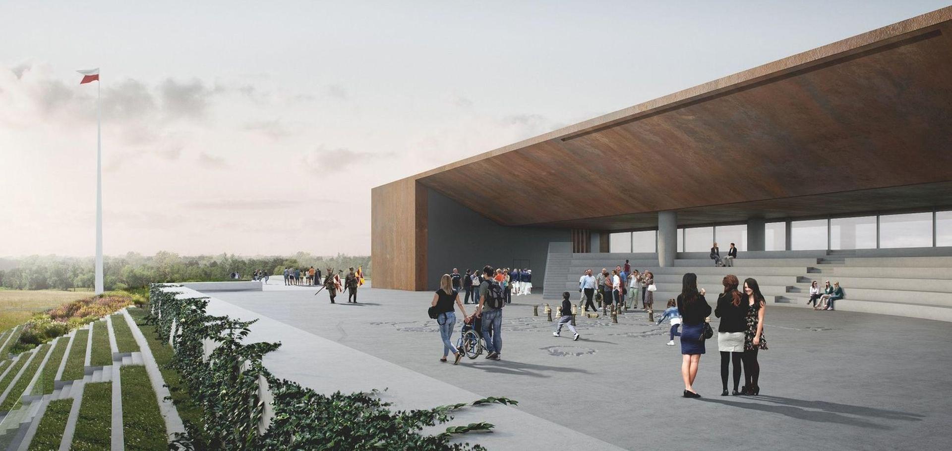 Muzeum Bitwy Warszawskiej w Ossowie, proj. DiM'84 Dom i Miasto