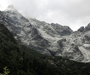 Śnieg w Tatrach w sierpniu