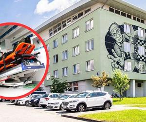 Karetka do kształcenie studentów na bielskim uniwersytecie
