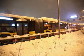 Śnieżyca w Warszawie