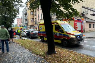 Wypadek na ul. Jagiellońskiej 