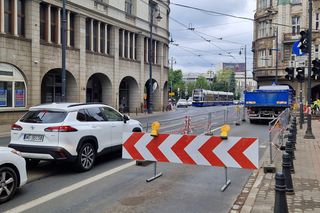 Utrudnienia dla pasażerów. Ulica Gdańska bez tramwajów