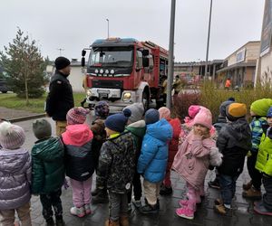 Strażacy pod leszczyńskim Multikinem 