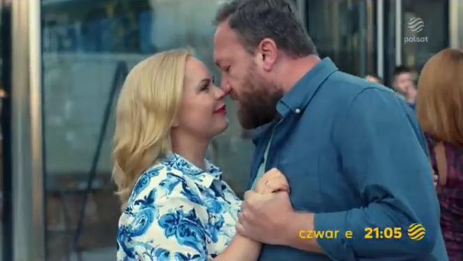 Przyjaciółki 18 odc. 218. Anka (Magdalena Stużyńska), Paweł (Bartek Kasprzykowski)