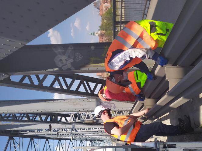 Trwa przebudowa mostu im. Piłsudskiego w Toruniu! Sprawdzamy jak wyglądają prace