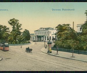 Dworzec Petersburski w Warszawie (1912 r.)