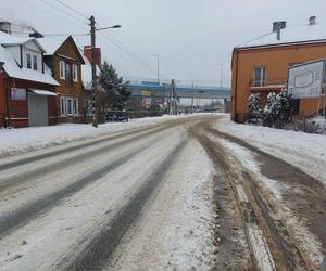 Starachowice zasypane śniegiem