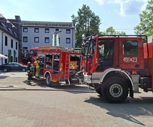 Pożar hotelu Senator w Starachowicach