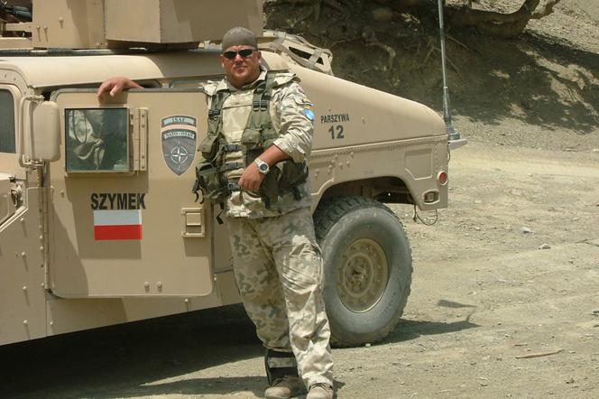 Szymon Mutwicki w Afganistanie