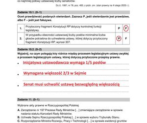 Matura 2025 WOS rozszerzony: odpowiedzi do wszystkich zadań z arkusza CKE - Formuła 2015 [13.05.2025]