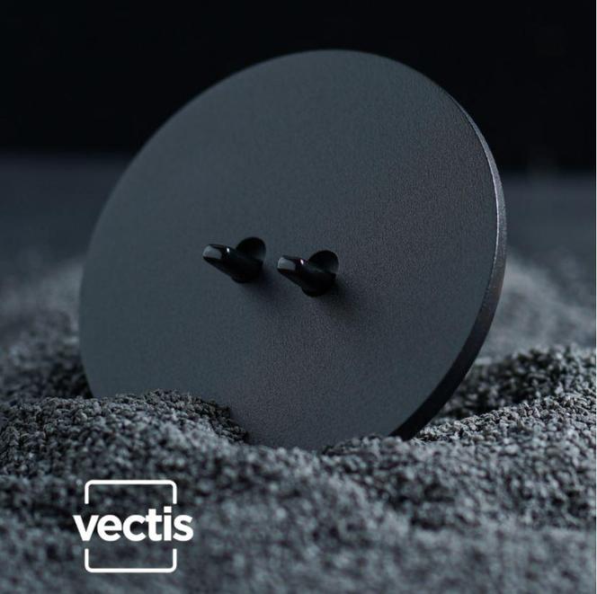 Minimalistyczny włącznik dźwigniowy Vectis, dobregniazdka