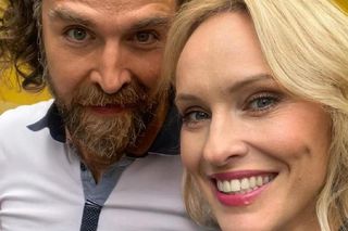 	M jak miłość na planie. Dorota (Iwona Rejzner), Tomasz Kawecki (Ziemowit Wasielewski)