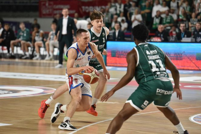 Arriva Lotto Twarde Pierniki Toruń - Legia Warszawa, zdjęcia kibiców i zawodników z meczu Orlen Basket Ligi