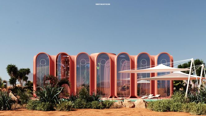 Oasis House zaprojektowany przez Robert Majkut Design