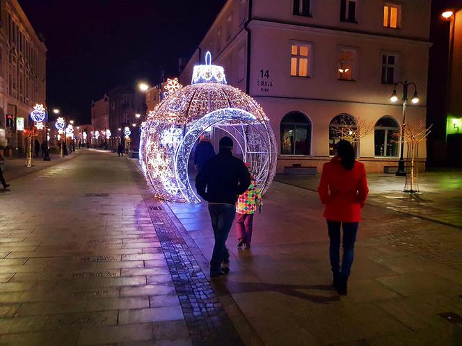 Ozdoby świąteczne w Rzeszowie