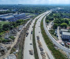 Węzeł Mistrzejowice - budowa. Zobacz jak powstaje jeden z najbardziej skomplikowanych obiektów na S7