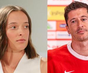 Iga Świątek bez ogródek o Robercie Lewandowskim. Zapytali ją o reprezentację Polski