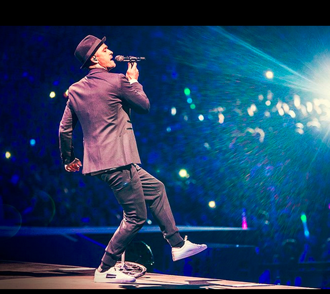 Justin Timberlake w Gdańsku: ZDJĘCIA Z KONCERTU w Los Angeles! Timberlake umie zrobić show! :)