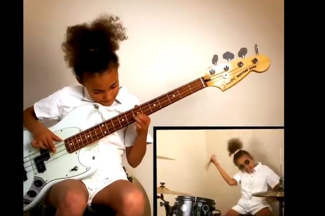 10-letnia perkusistka zagrała cover piosenki MUSE i zespół zareagował na przeróbkę