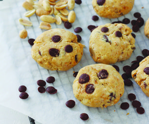 Ciasteczka z masłem orzechowym i kawałkami czekolady: najlepszy pokarm dla mózgu