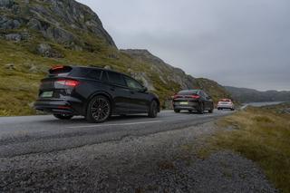 Elektrykami przez Norwegię - Skoda Enyaq iV, Volkswagen ID.5, Audi e-tron