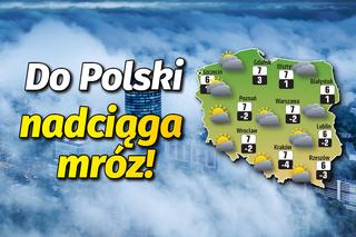 Pogoda na wtorek: Do Polski nadciąga mróz! [MAPA]
