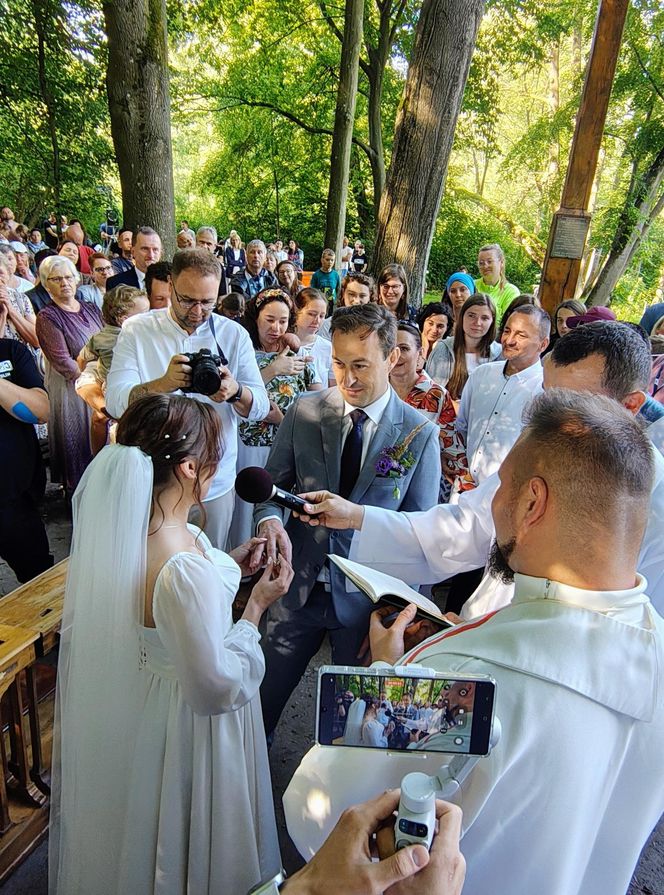 Wzruszający ślub podczas Pielgrzymki Lubelskiej 2025
