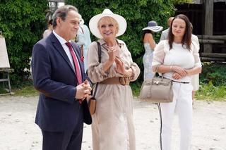 Barwy szczęścia odc. 2734: Małgorzata (Adrianna Biedrzyńska), Jerzy (Bronisław Wrocławski) 