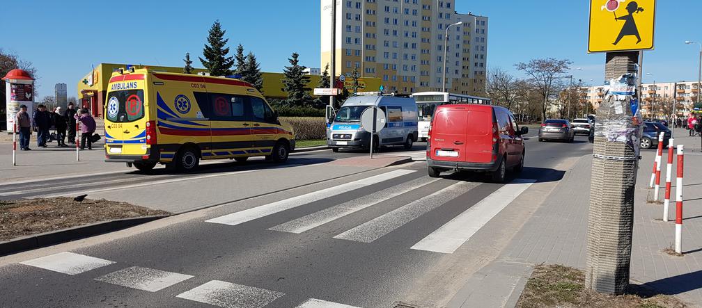 Potrącenie pieszej na ul. Dziewulskiego w Toruniu! Tydzień temu było podobnie...