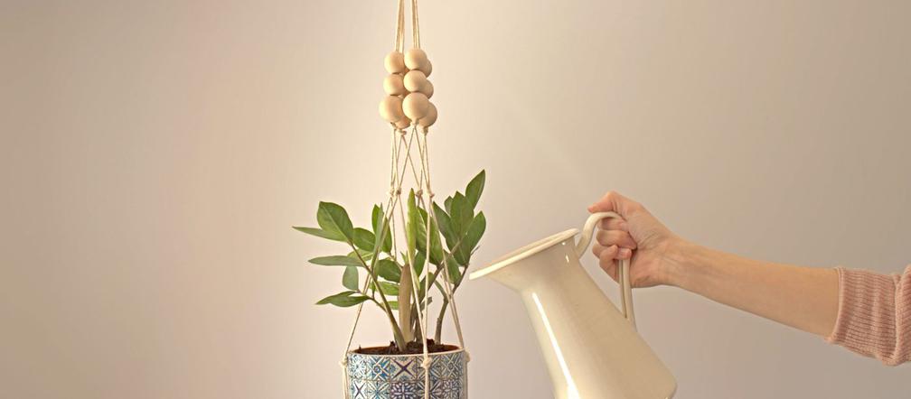 Kwietnik makrama DIY