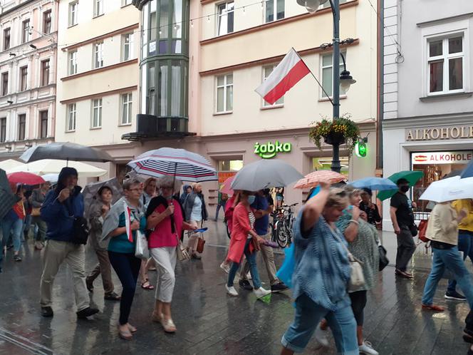 Lex TVN - Protest w Łodzi
