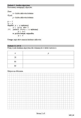 Matura informatyka cz. 1