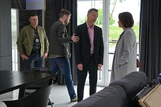 Pierwsza miłość, odcinek 3834: Laura (Katarzyna Maciąg), Biernacki (Krystian Wieczorek)